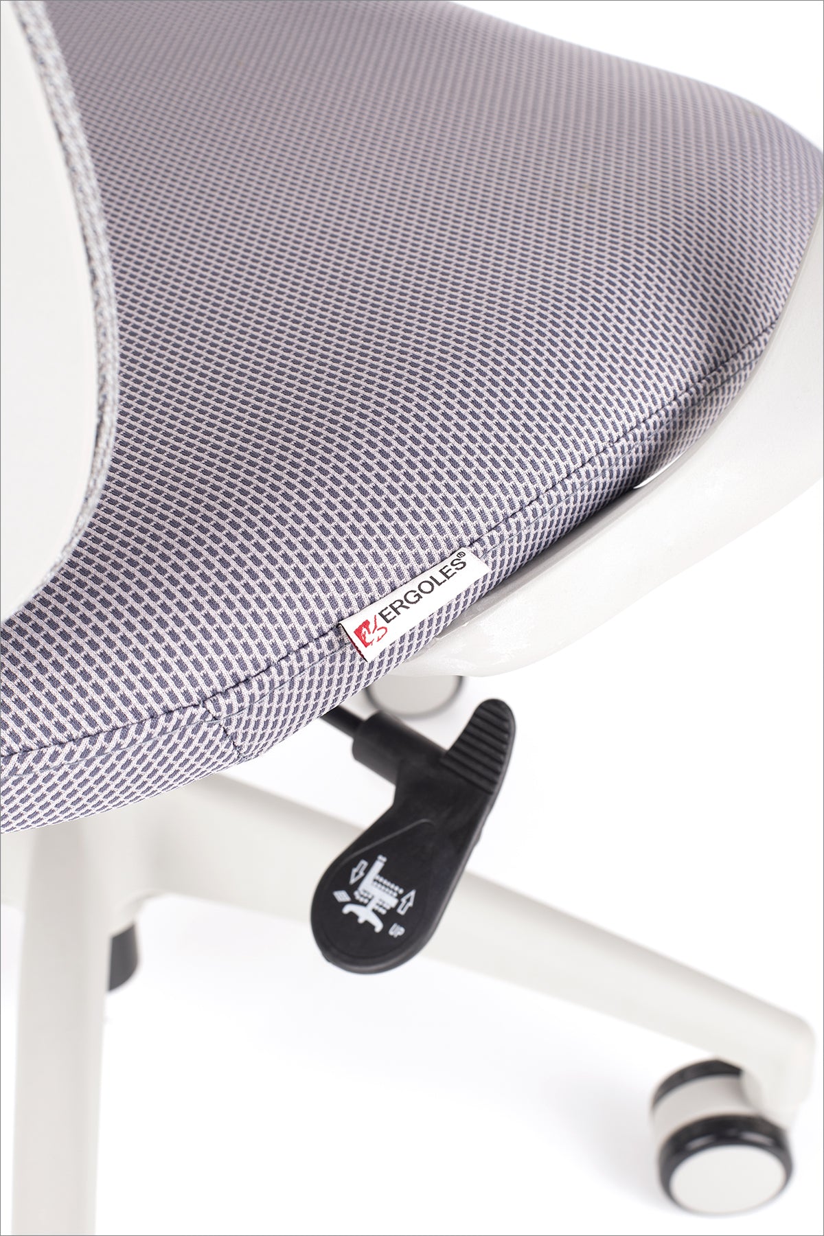 Stol Miyabi v sivi barvi