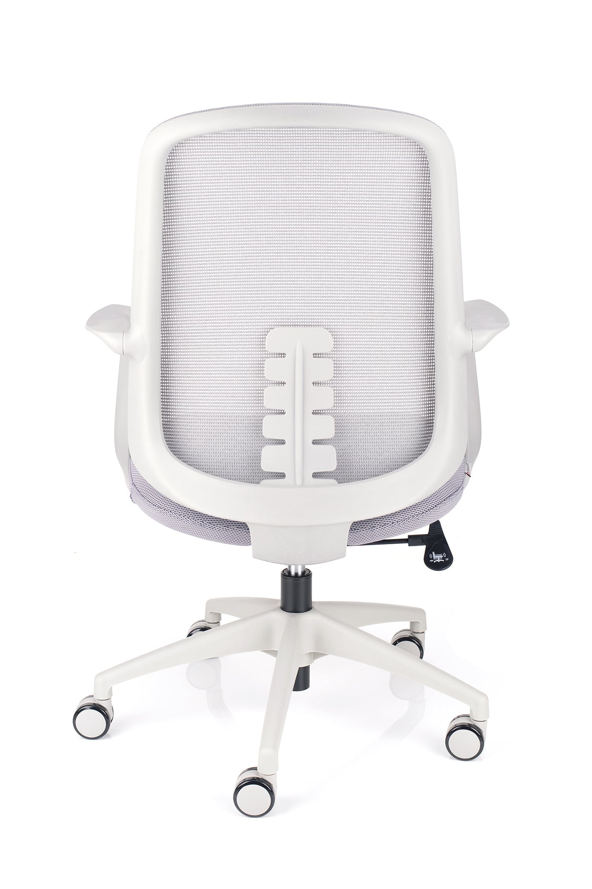 Stol Leaf v sivi barvi