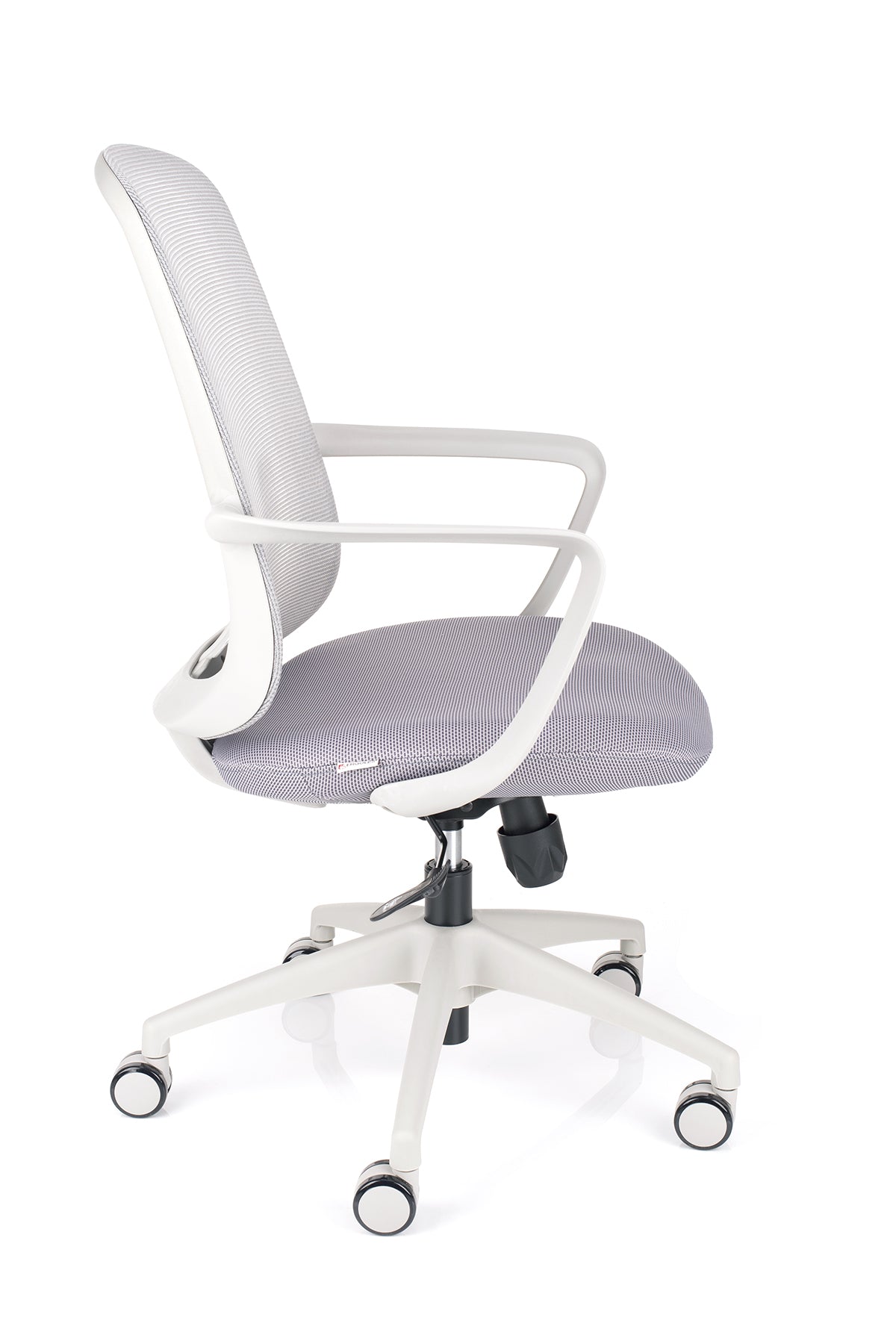 Stol Leaf v sivi barvi