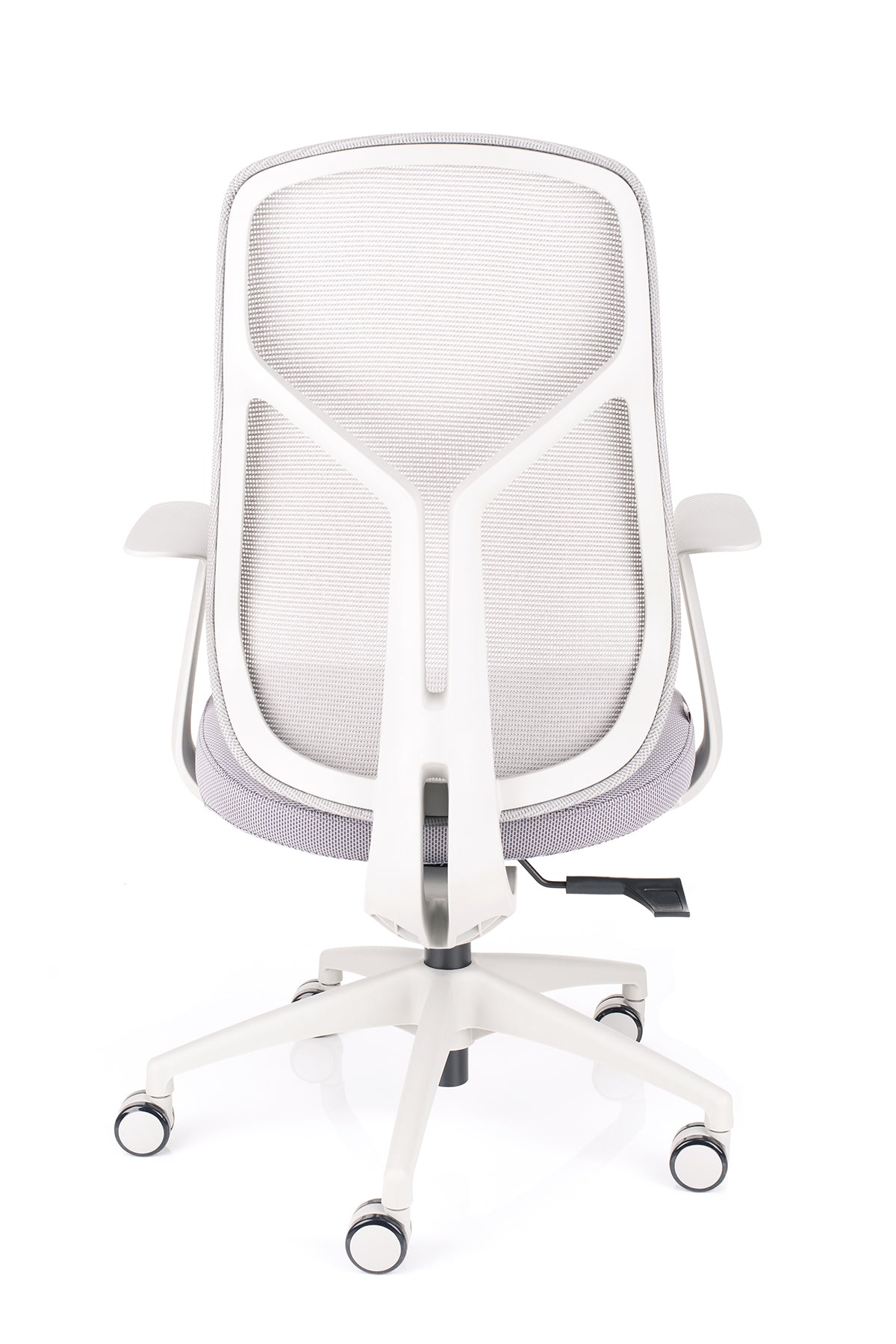 Stol Miyabi v sivi barvi