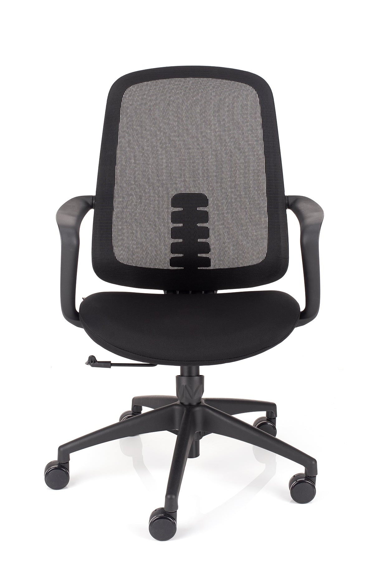 Stol Leaf v črni barvi