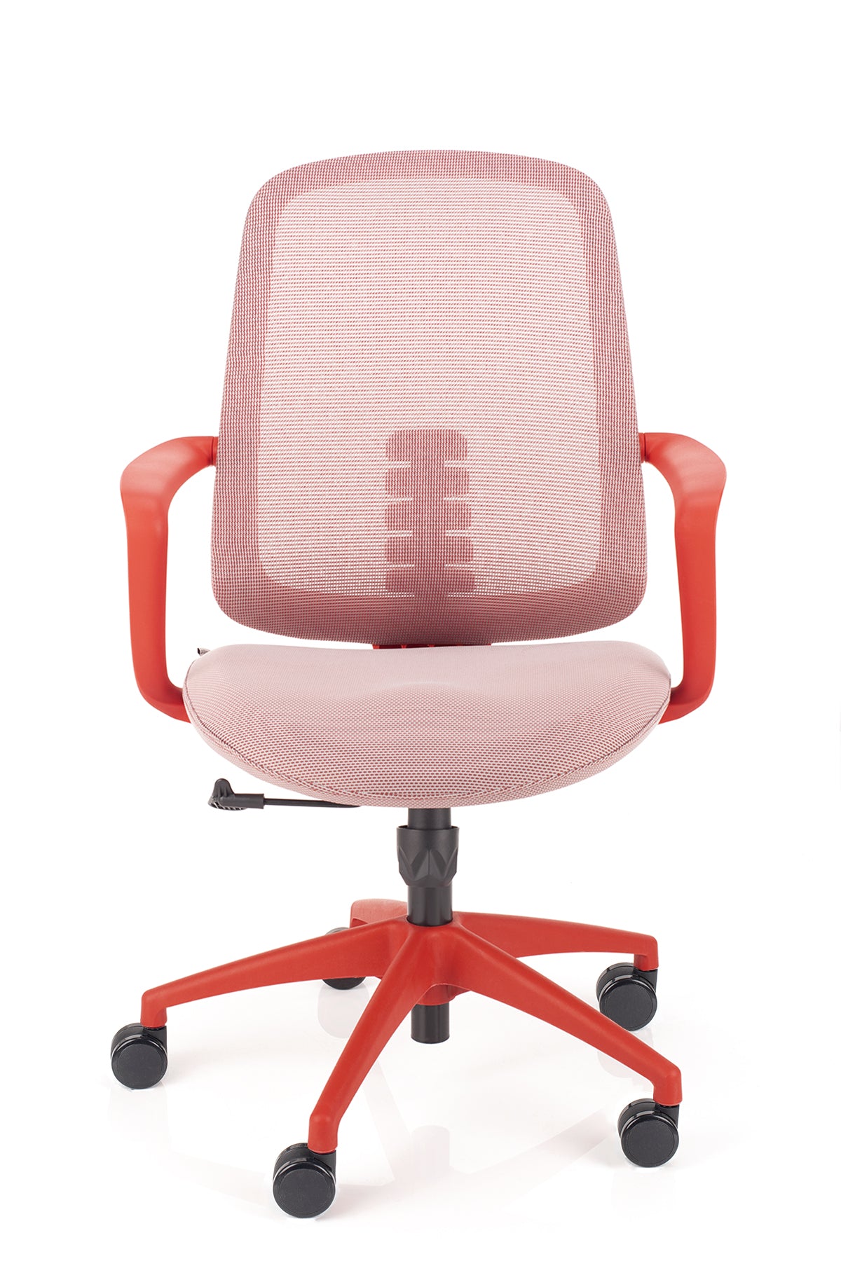 Stol Leaf v rdeči barvi