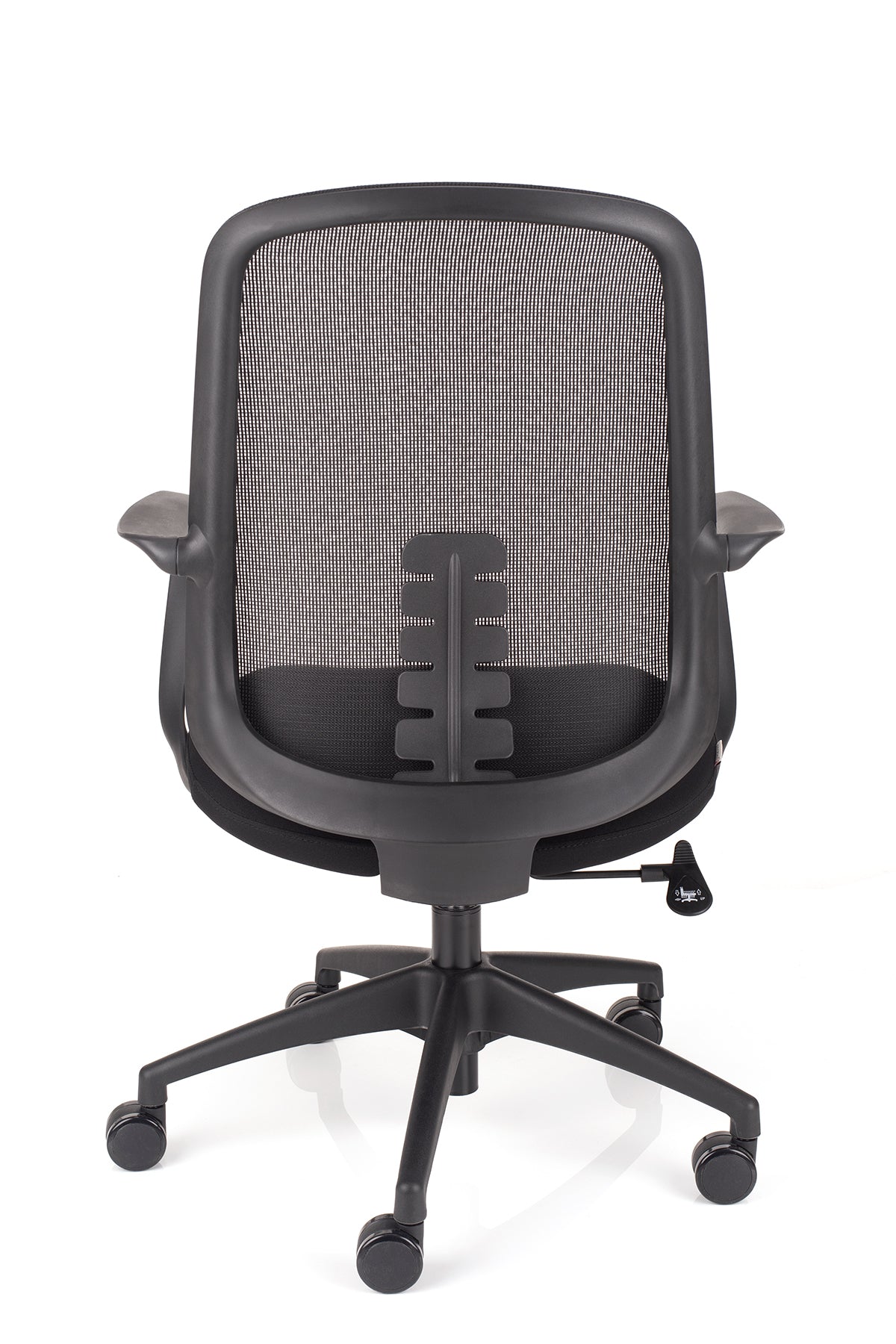 Stol Leaf v črni barvi