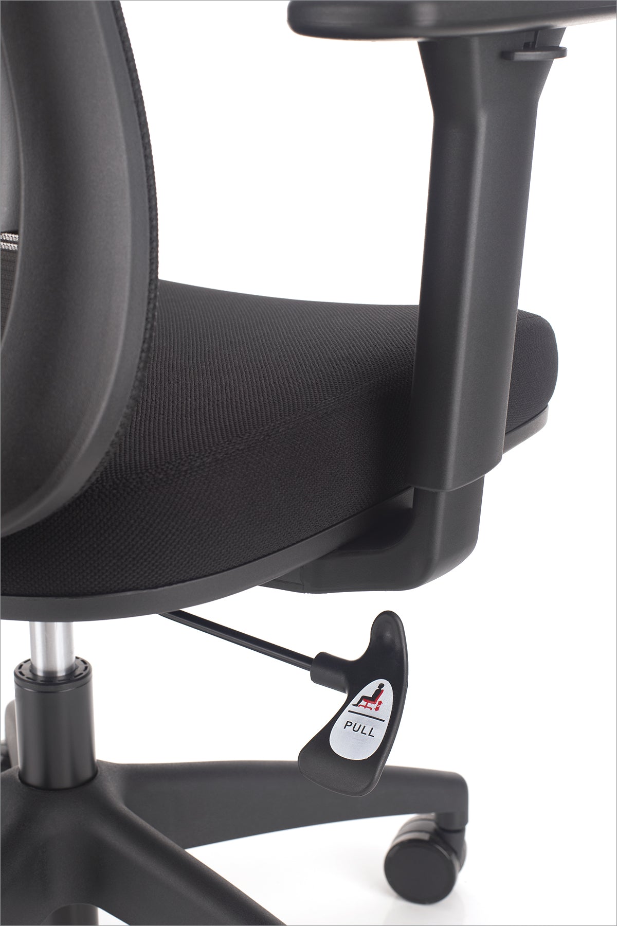 Stol Vibe v črni barvi